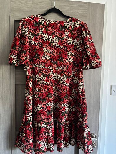 Floral print mini dress - size XL
