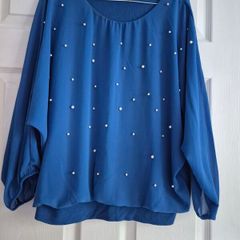 Blue summer top