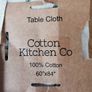 Christmas cotton table cloth Image 4