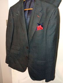 Mens Suit. Herbie Frogg with shoes
