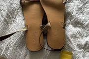 Leather sandals