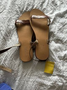 Leather sandals