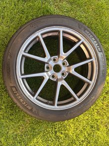 Tesla Model 3 alloy , tesla OEM tyre, TPMS, [pilot sport 4 235 45 R18 98]
