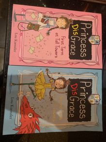 Set of 4 Princess Disgrace books