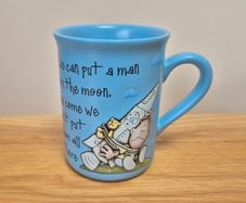 Funny Angels at Heart Stoneware Mug