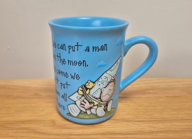 Funny Angels at Heart Stoneware Mug