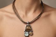 Miglio Tri Swarovski Pendant Set