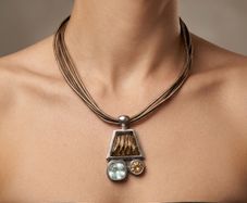 Miglio Tri Swarovski Pendant Set