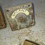 Antique Brass Door Lock Bolts Etc., Postage available or Collection Image 5