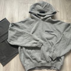Essentials fear of god grey tracksuit