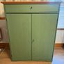 IKEA Stockholm 2 Door & 1 Drawer Cabinet - Green inet Image 2