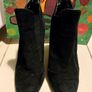 Price drop ZARA WOMAN Black Suede Ankle Boots Size EU 40 / UK 7 Image 4
