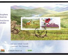 2005 Ireland Biosphere Reserves Commentative Stamps Miniature Sheet An Post First Day Cover (FDC)