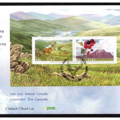 2005 Ireland Biosphere Reserves Commentative Stamps Miniature Sheet An Post First Day Cover (FDC)