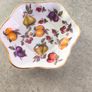 3 different itmes- 1- vintage small ceramic flared vase signed T. Casey 20 .00 euro. 2 - St. George Bone China Trinket small dish/ bowl England 12.00 euro. 3- Miniature Ceramic Praying Hands. 5 inches. White With Pink Flowers On The Base.12.00 euro. Image 7