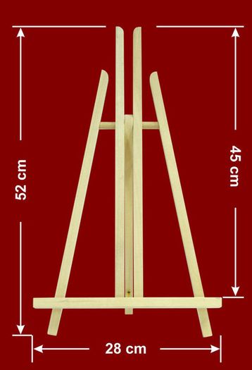Blackboard A3 with Wooden Easel for Wedding Events or Shop's Window