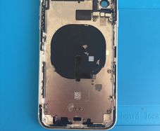 iPhone 11 Rear Chassis Housing Assembly - CRACKED BACK GLASS - White