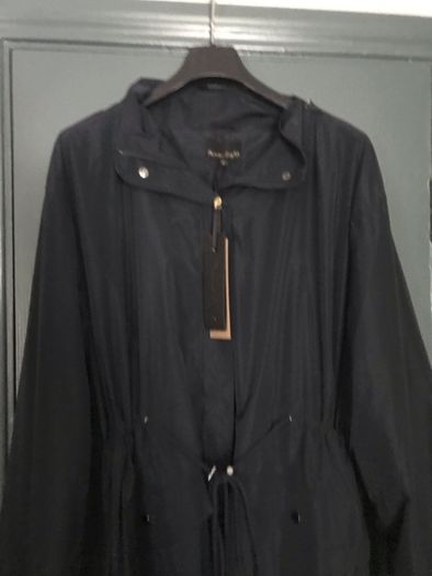 Ridiculously priced Phase-eight navy parka coat, size 26. Great investment
