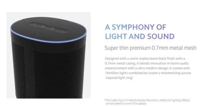Xiaomi Mi Smart Speaker  Google Assistant Voice Control AI Smart Home Device | Bluetooth 4.2 WiFi Automation DTS
