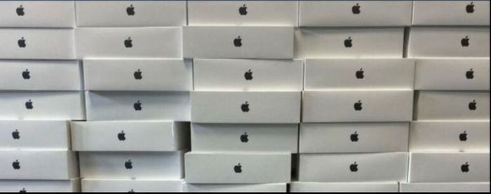 Empty Apple iPad box