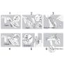1Pcs Detachable For Wii Zapper Gun for Remote Controller Gaming Accessories Games Remote Control Shooting Gun Games Image 3