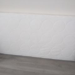 Cot mattress + cover  60cm x 120cm