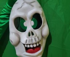 Funny Skull Mask, Kids Halloween Costume Accessory