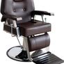 360 Tilt Hydraulic Hairdressing Chair for Professional Salon - Black and Brown 96 x 94 x 84 cm Image 8