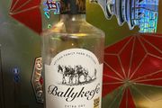 gin ballykeefe empty bottle