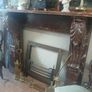 antique marble fireplace Image 2