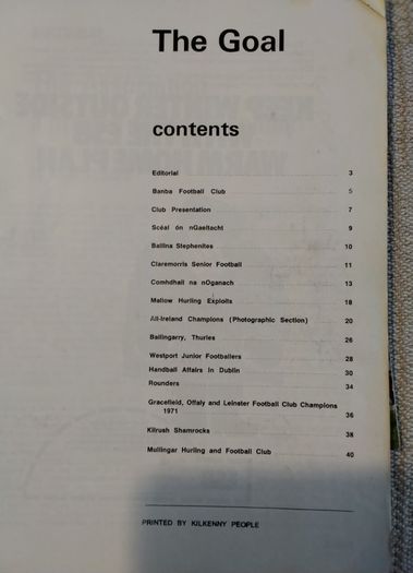 Two   Gaa Programmes