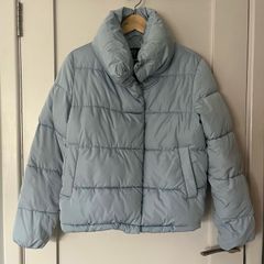 Pale Blue Padded Jacket
