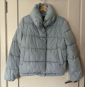Pale Blue Padded Jacket