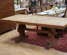 Large Rustic Mexican Pine Dining Table