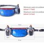 Running / jogging waist bag. Cycling waist bag. Belt bag. Belt wallet. 2 water bottles. Image 5