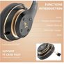 Bluetooth Headphones Over Ear, 6 EQ Modes Wireless Headphones Over Ear,40 Hours Playtime Foldable Lightweight Wireless Headphones, Image 4