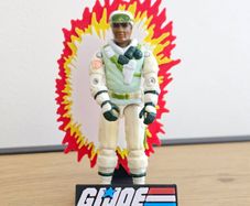 Vintage G.I. Joe 1986 Iceberg Acton Figure Hasbro Collectable 1980s toys