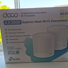Brand new TP-Link Deco X50 AX3000 Whole Home Mesh Wi-Fi 6 System (2-Pack)