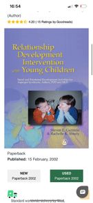 Relationship Development Intervention with Young Children :Social and Emotional Development Activities for Asperger Syndrome, Autism, PDD and NLD