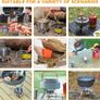 Camping Gas Stove, Windproof Backpacking Burner Cooking Stoves 6800W, Foldable Rocket Camping Stove with Carry Box, Outdoor Camping Gas Burner for Cooking, Hiking, Camping, Trekking, Picnic Image 9