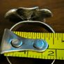 Silver set . Earrings, pendant, ring. Image 8