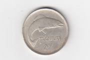 Ireland,1939 Florin, 2/-, 75% Silver Coin,  seems to be cleaned (No: 282)