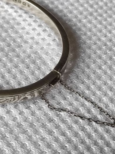 WHL Wiliam Henry Leather bangle