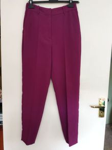 Tailored purple orchid Zara trousers