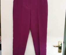 Tailored purple orchid Zara trousers