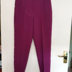 Tailored purple orchid Zara trousers