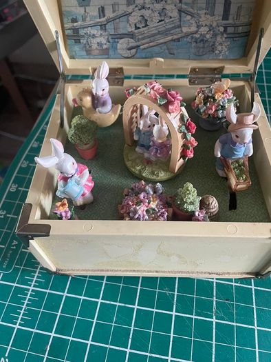 Vintage music box