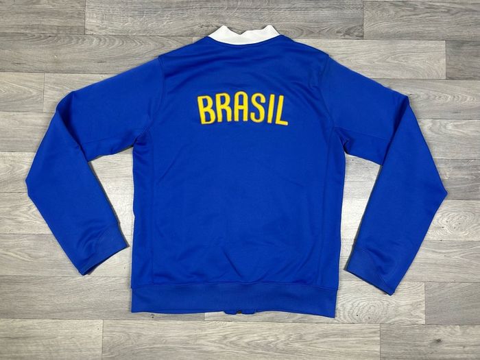 Vintage 2006 Nike Brazil Anthem Jacket Mens Large