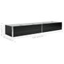 Garden Raised Bed Anthracite 320x80x45 cm Galvanised Steel Image 2