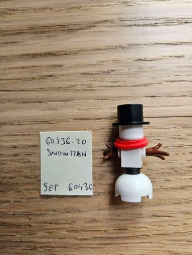 lego 60436-20 snow man, set 60436